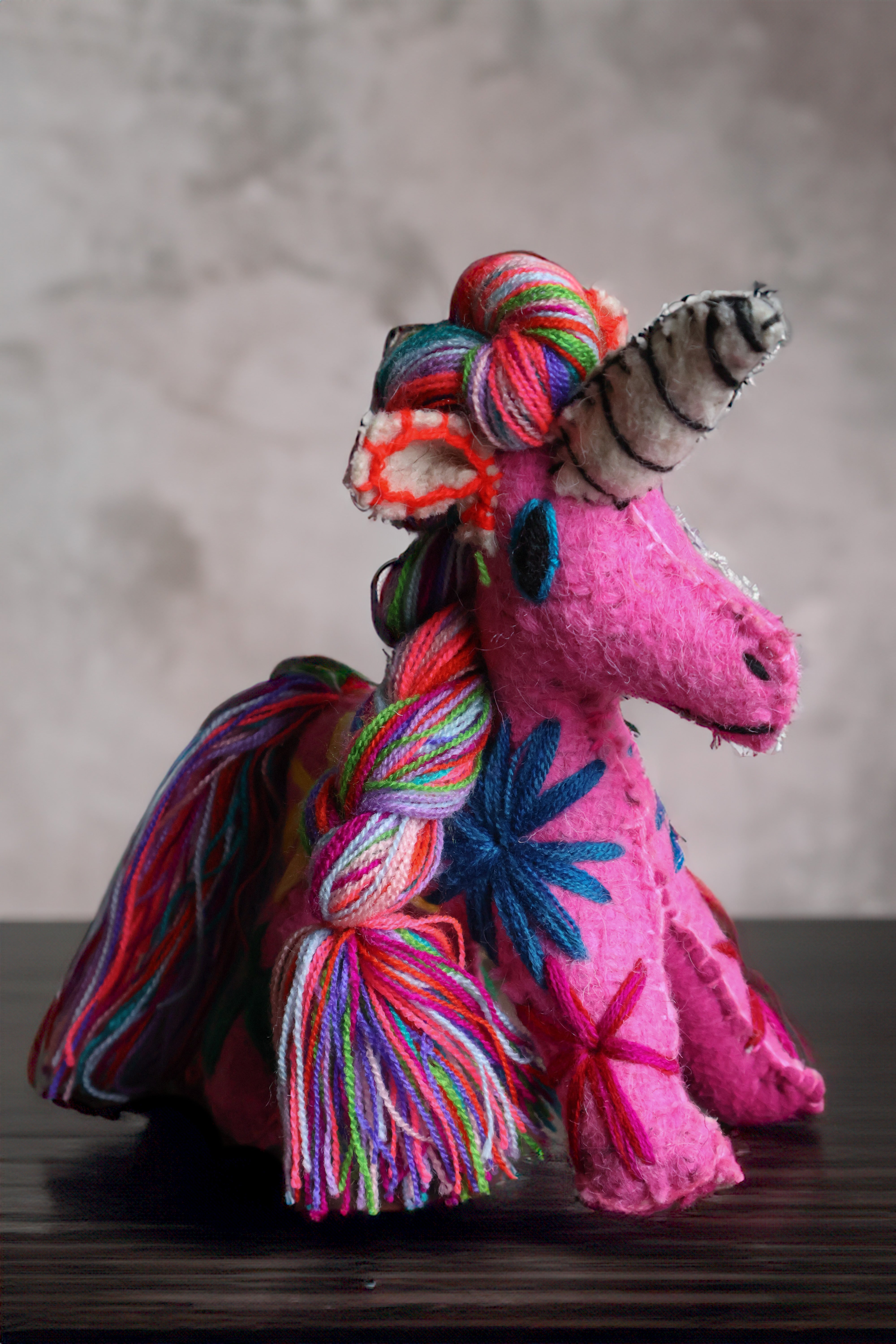 UNICORNIO COLGANTE ROSA