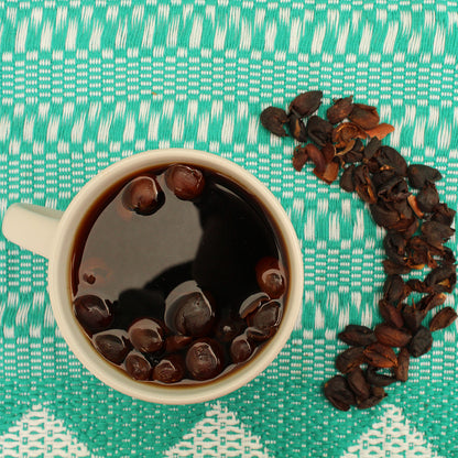 TÉ DE CEREZO, CAFE Y CÁSCARA DE CACAO X 50GR.