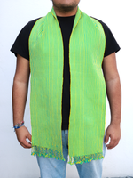 Load image into Gallery viewer, GREEN AND YELLOW SCARF
