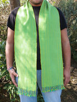 Load image into Gallery viewer, GREEN AND YELLOW SCARF
