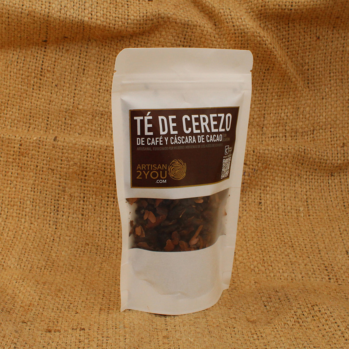 TÉ DE CEREZO Y CÁSCARA DE CACAO X 50GR.