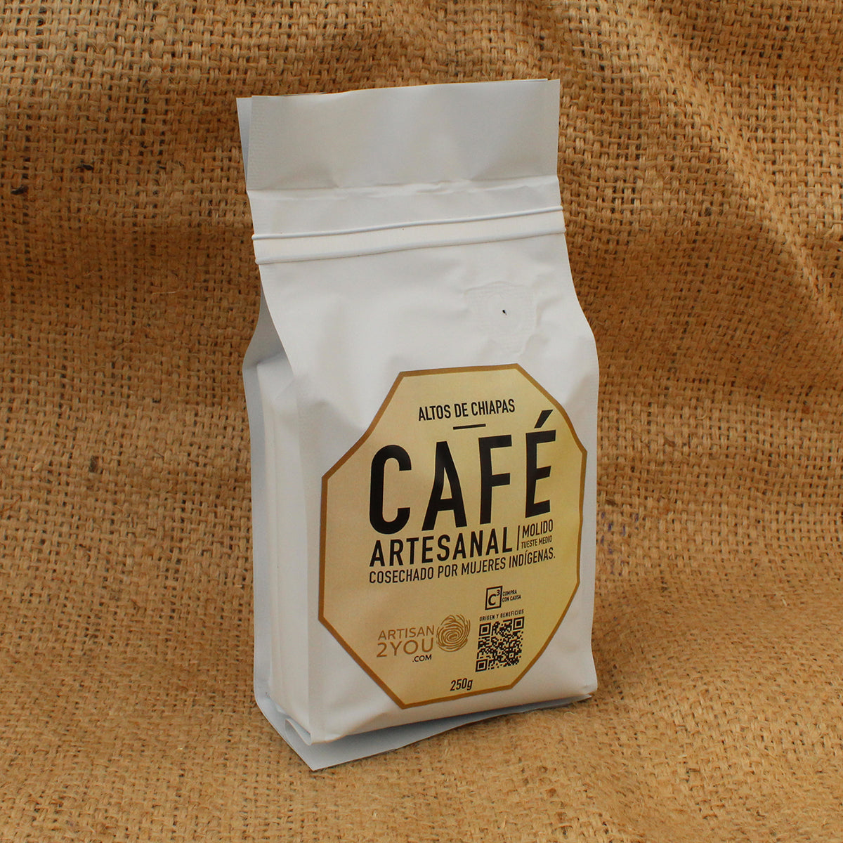 CAFÉ ARTESANAL MOLIDO 500 GR.